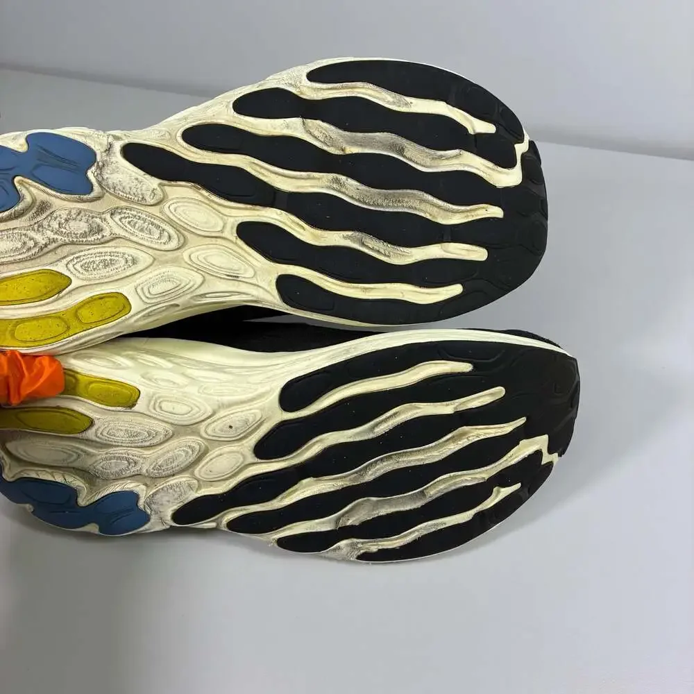 New Balance Fresh Foam X 1080v13 Men's Running Shoes Black Blue Yellow